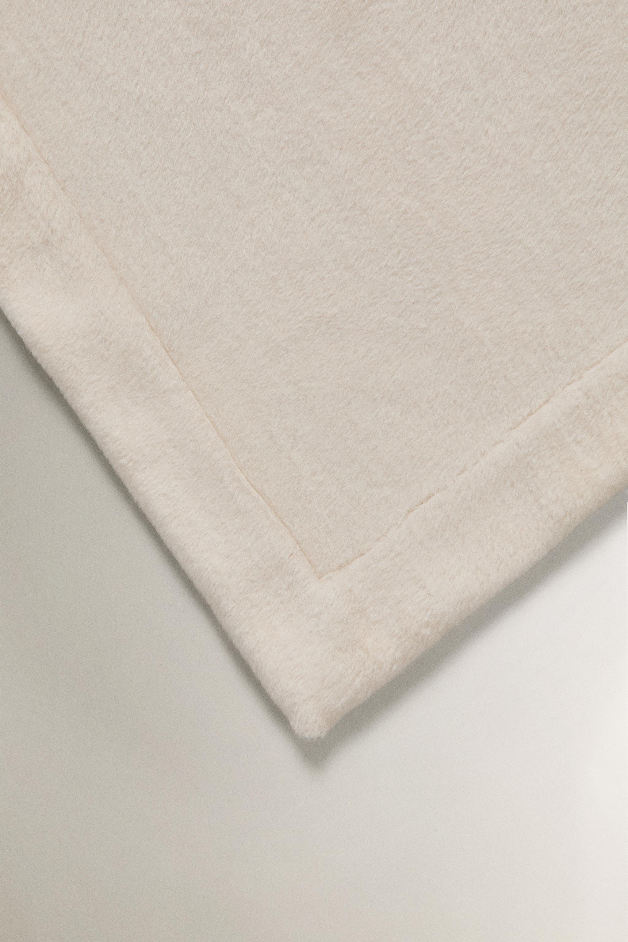 COUVERTURE UNIE COTON